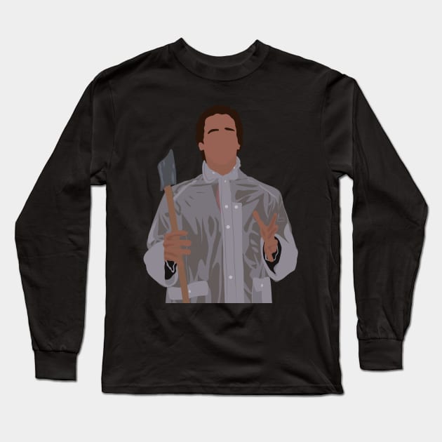 Bateman Quote Long Sleeve T-Shirt by YungBick